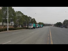 다른 브랜드 차체와 함께 3 단위의 컴팩터 쓰레기 트럭