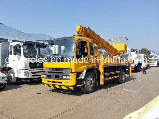 FTR 20m Scissor ISUZU Aerial Platform Truck Telescopic Boom