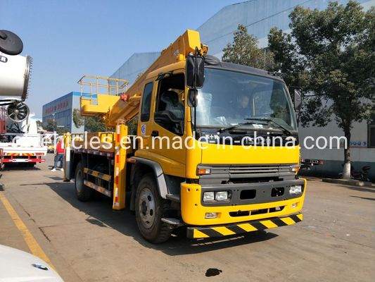 FTR 20m Scissor ISUZU Aerial Platform Truck Telescopic Boom